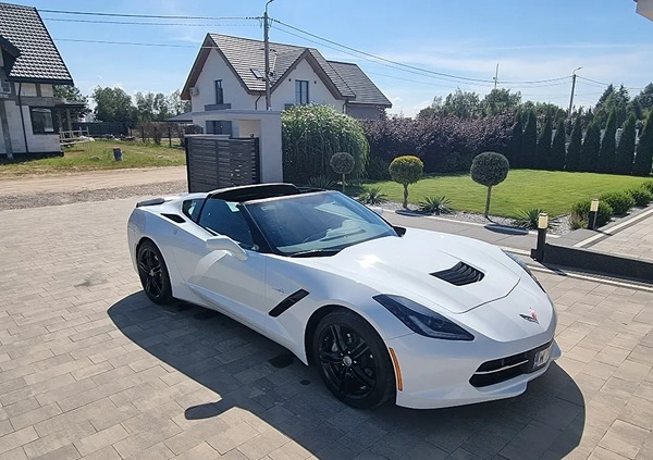 Chevrolet Corvette cena 219000 przebieg: 19640, rok produkcji 2017 z Przasnysz małe 191